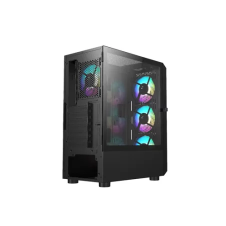 Aptech R21-Metal ARGB Gaming Casing (Black)