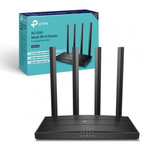 TP-Link Archer C6 (US Version-4.0) AC1200 1200mbps MU-MIMO Gigabit Router