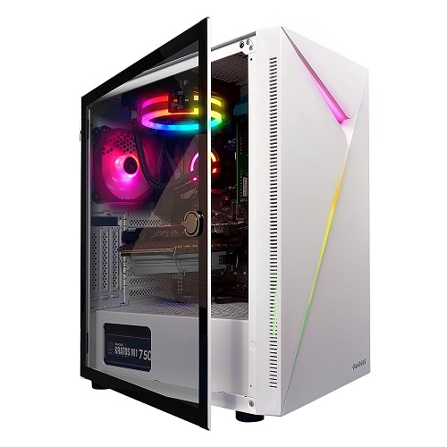 Gamdias ARGUS E4 Elite Mid Tower Gaming Case (White)