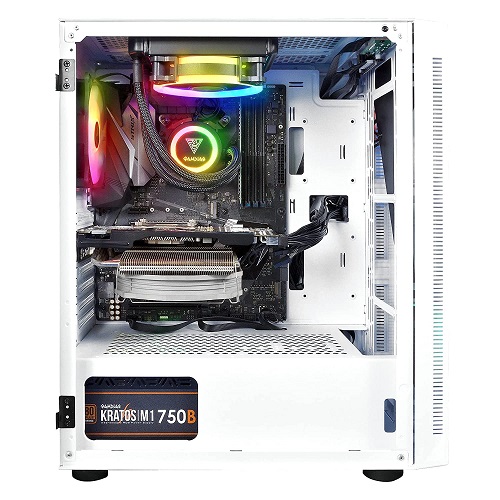 Gamdias ARGUS E4 Elite Mid Tower Gaming Case (White)