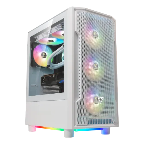 Gamdias ATHENA M6 LITE WH Mid-Tower ATX Gaming Casing