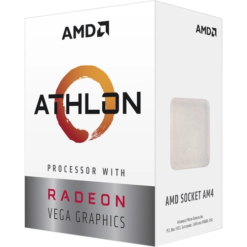 AMD Athlon 3000G Processor with Radeon Vega 3 Graphics