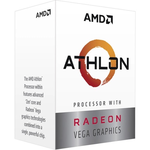 AMD Athlon 3000G Processor with Radeon Vega 3 Graphics