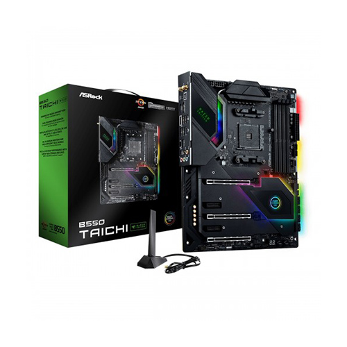 ASRock B550 Taichi Razer Edition AMD AM4 ATX Motherboard