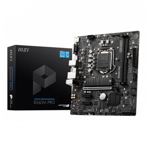 MSI B560M PRO 10th and 11th Gen Micro ATX Motherboard