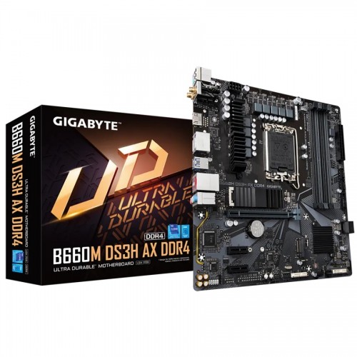 Gigabyte B660M DS3H AX DDR4 12th Gen Micro ATX Motherboard