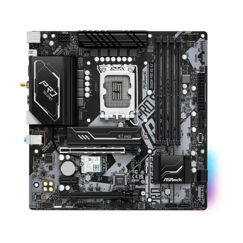 ASRock B660M Pro RS/ax 12th Gen Micro ATX Motherboard