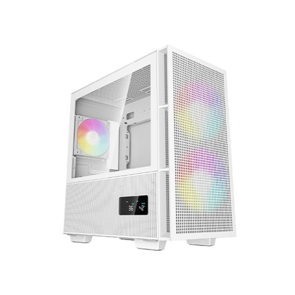 Deepcool CH360 Digital White High Airflow V3 ADD-RGB 3F Mid-Tower Case