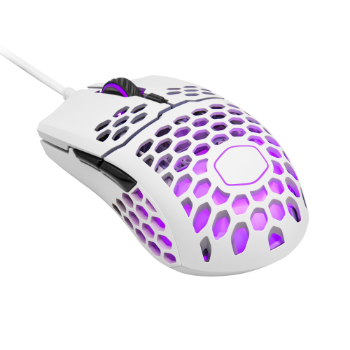 Cooler Master MM711 RGB Matte White Gaming Mouse