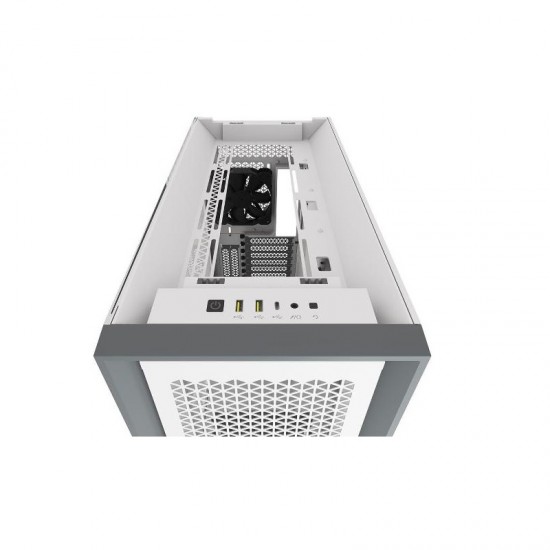 Corsair 5000D Airflow Tempered Glass Mid-Tower Case (White)