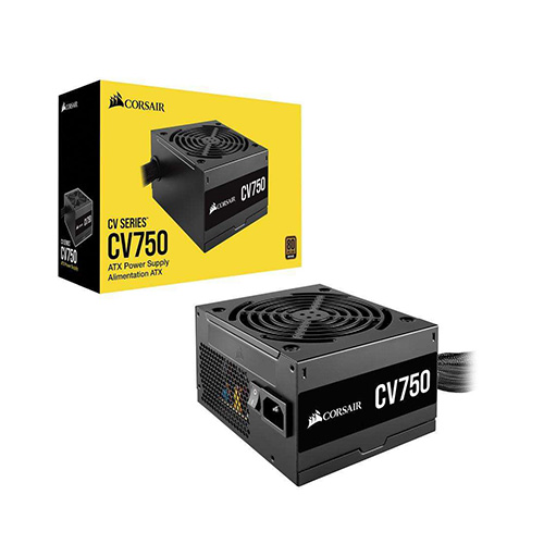 CORSAIR CV750 750 Watt 80 Plus Bronze Certified Power Supply