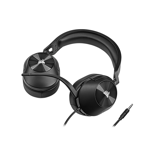 Corsair HS55 Stereo Lightweight Wired Gaming Headset (Carbon)