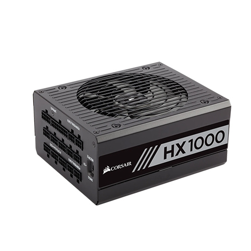 Corsair HX1000 1000 Watt 80 PLUS PLATINUM Certified Full-Modular ATX Power Supply