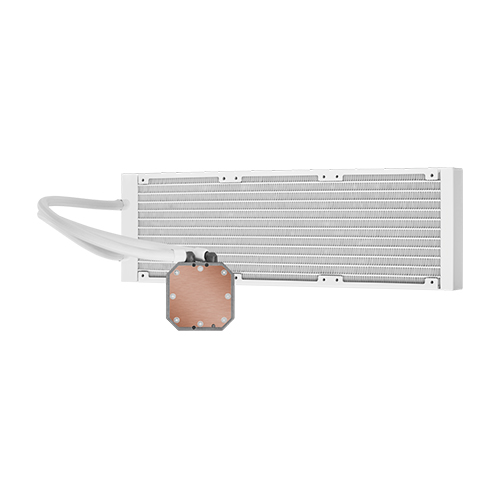 Corsair iCue H150i Elite Capellix 360mm All in One Liquid CPU Cooler (White)