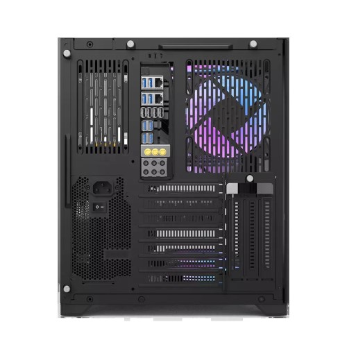 Aigo DarkFlash C305 ATX Gaming Case With 3 RGB FAN (Black)