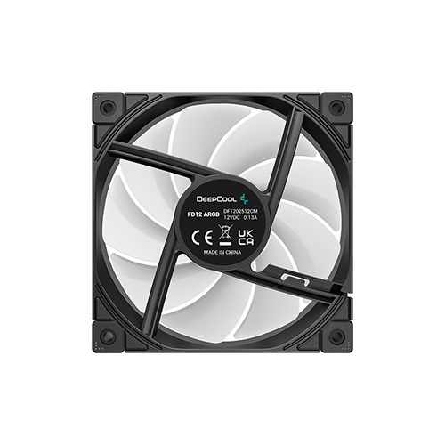 Deepcool FD12 ARGB 120mm Casing Cooling Fan (Black)