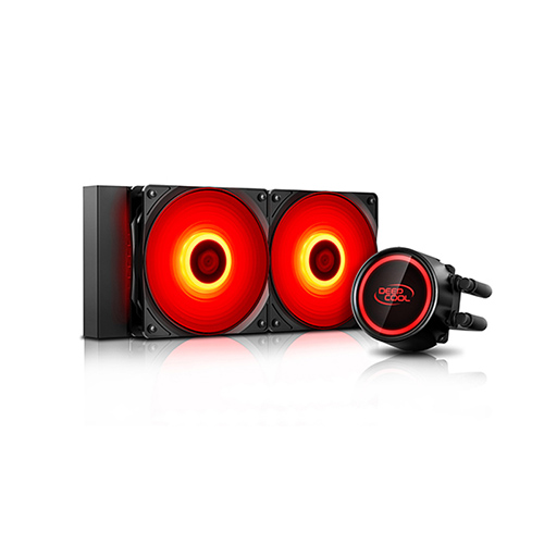 DEEPCOOL GAMMAXX L240T RED CPU Liquid Cooler