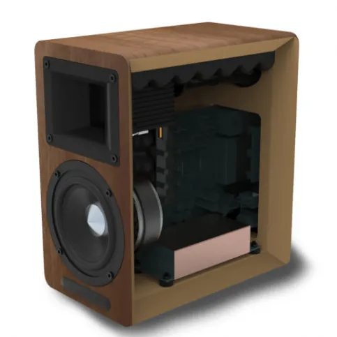 Edifier Airpulse A80 Hi-Res Audio Bluetooth Speaker-Walnut