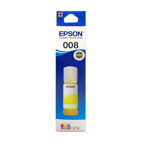 EPSON 008 Yellow Ink Bottle (Bundle With Full Set)