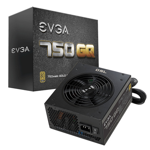 EVGA 750 GQ 80+ GOLD 750W Semi Modular Power Supply