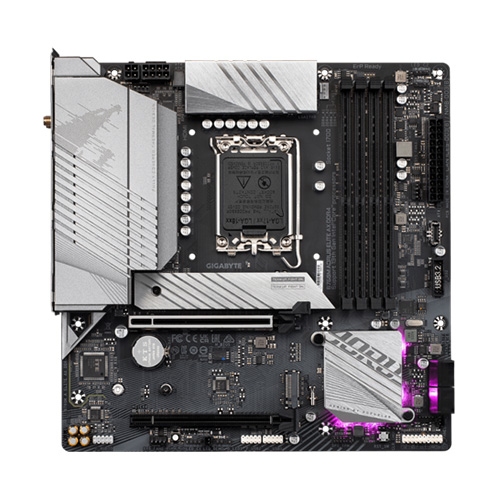 Gigabyte B760M AORUS ELITE AX DDR4 13th Gen Micro ATX Motherboard