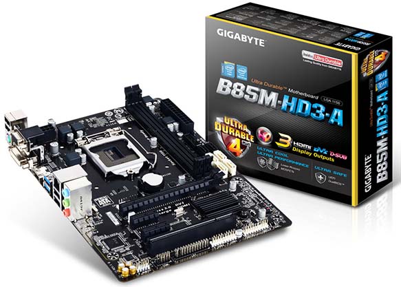 Gigabyte GA-B85M-HD3-A Motherboard