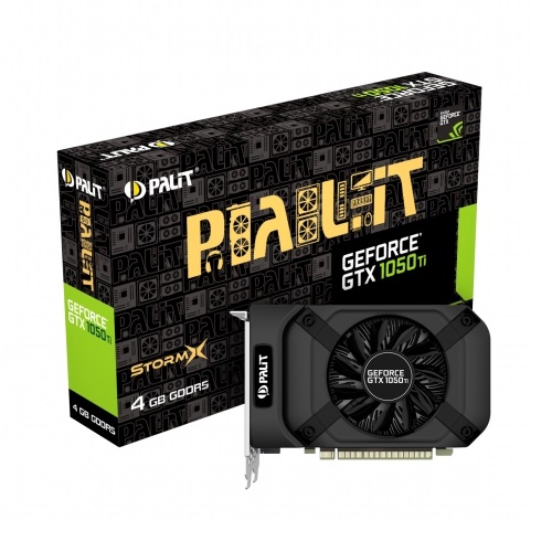 Palit GeForce GTX 1050 Ti StormX 4GB GDDR5 Graphics Card