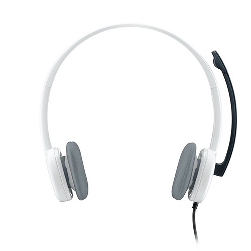 Logitech H150 STEREO Headset (White)