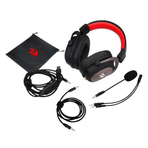 Redragon H510 Zeus 7.1 Surround Wired Gaming Headset with Detachable Microphone