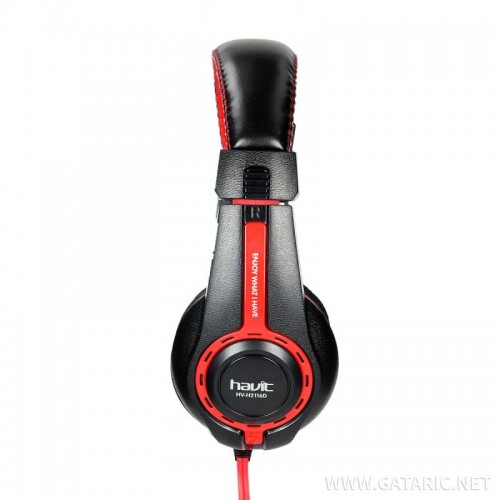 Havit HV-H2116D 3.5mm Stereo Headphone (Dual Port)