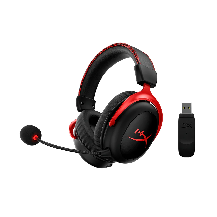 HyperX Cloud II Wireless - Gaming Headset (RED)