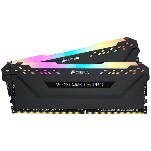 Corsair VENGEANCE PRO RGB 8GB (1X8GB) DDR4 3200MHz Desktop Ram (Black)