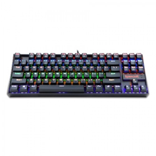 Redragon K552 KUMARA RAINBOW RGB Backlit Red Switch Mechanical Gaming Keyboard