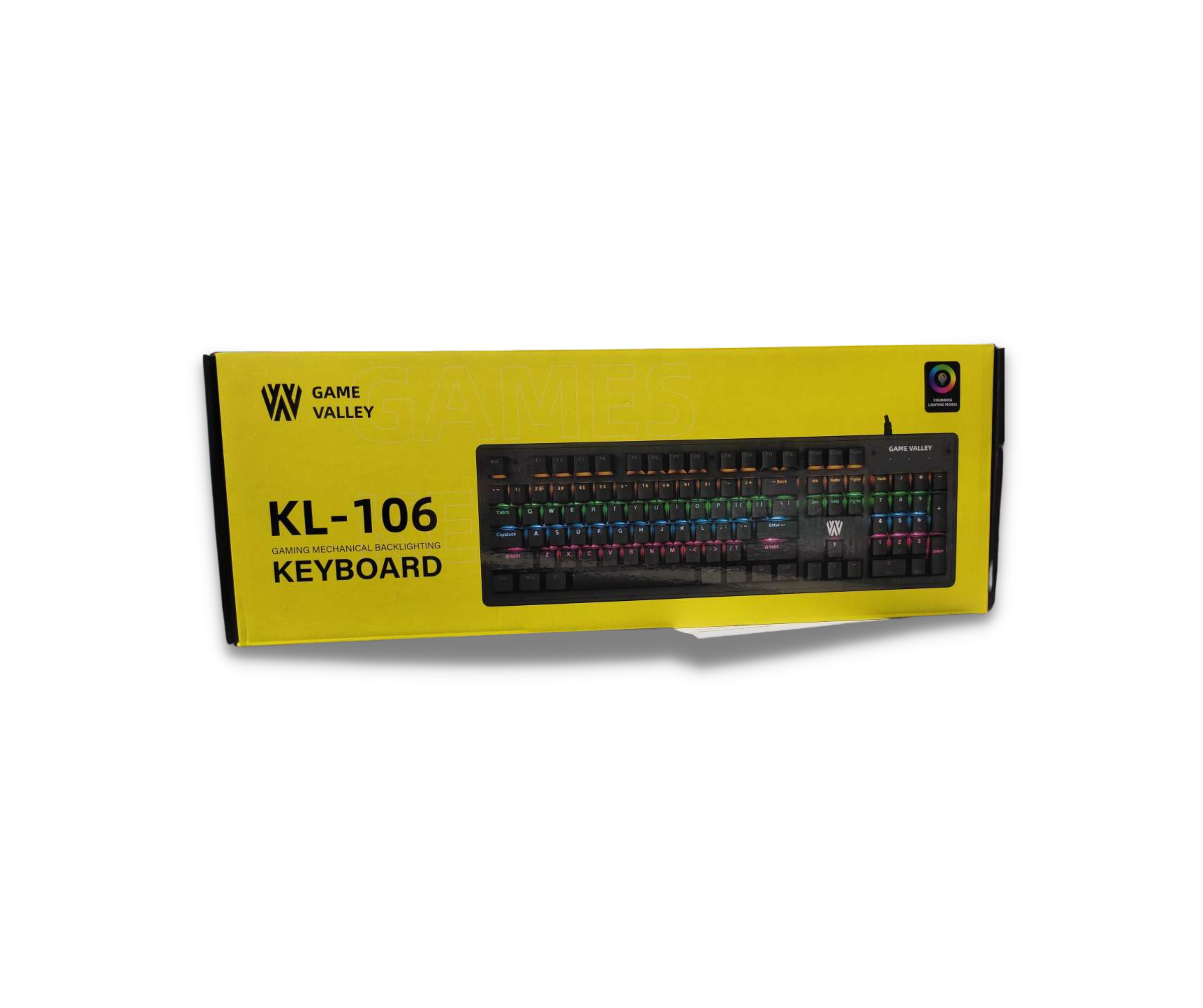 GAME VALLEY KL-106 MECHANICAL WIRED GAMING KEYBOARD