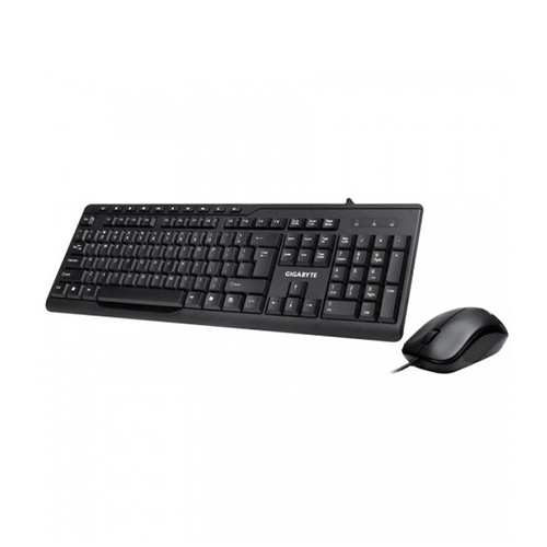 Gigabyte KM6300 USB Keyboard Mouse Combo Black