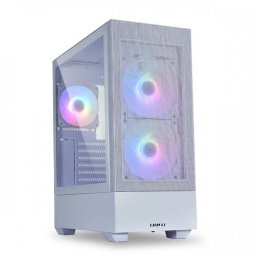 Lian Li LANCOOL 205 MESH ATX White Gaming Case With Type C Port