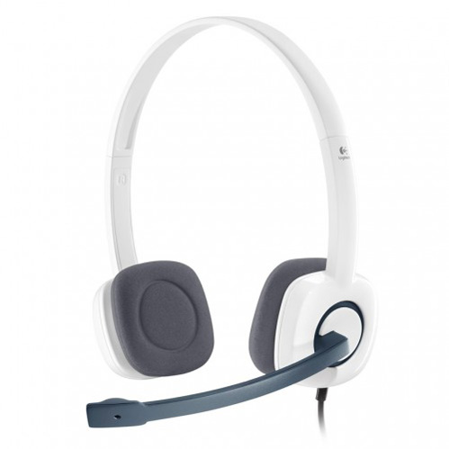 Logitech H151 STEREO Head Phone (White)