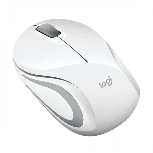 Logitech M187 White Wireless Mouse