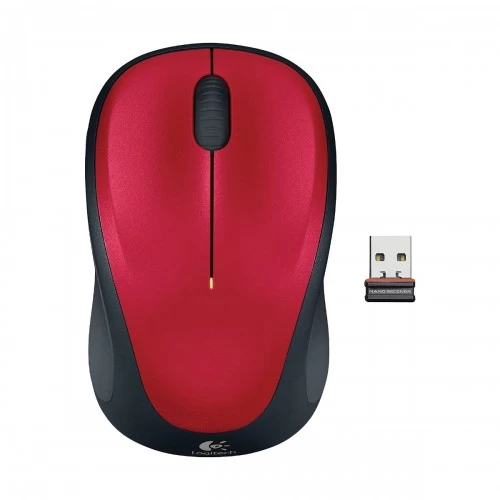 Logitech M235 Red Wireless Mouse