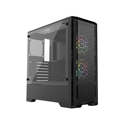 Metallic Gear Neo-G Mid-Tower ATX Tempered Glass DRGB Gaming Case (Black)