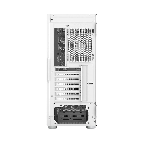 Montech X3 Mesh RGB Lighting Tempered Glass ATX Mid-Tower Gaming Case (White)