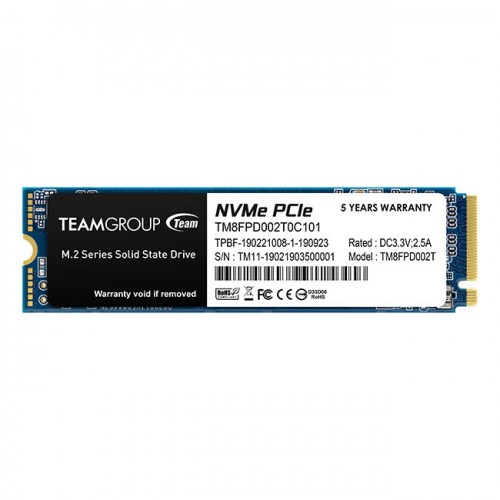 Team MP33 PRO 2TB M.2 PCIe Gen3 NVMe SSD