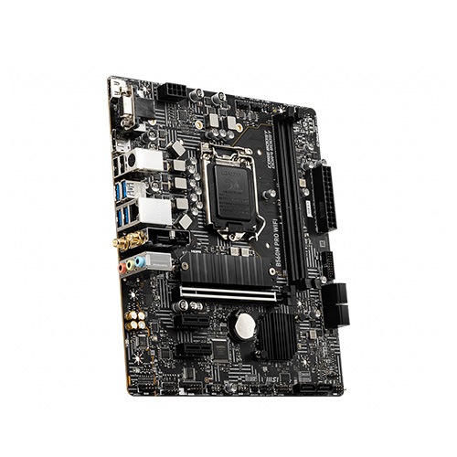 MSI B560M PRO WIFI 10th Gen and 11th Gen Micro ATX Motherboard