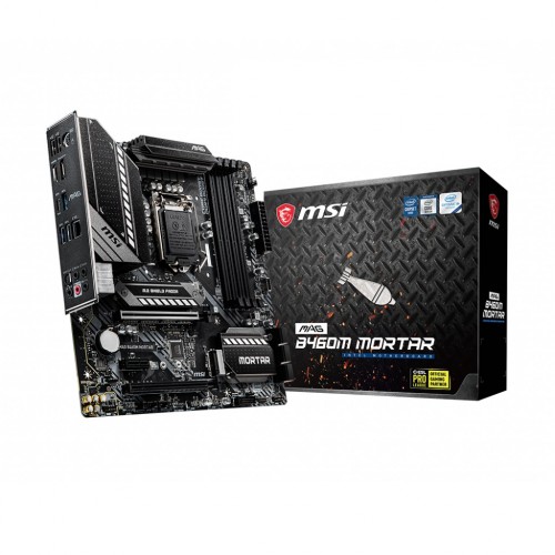 MSI MAG B460M Mortar Intel 10th Gen Micro-ATX Motherboard