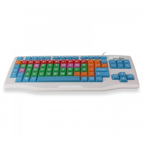 Meetion MT-K800 Colored Big Keys Kids Keyboard