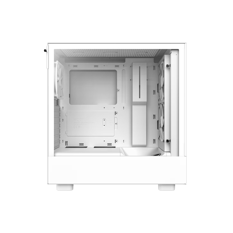 NZXT H5 Flow Compact Mid-tower Airflow Casing (White)