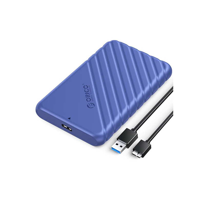 ORICO 25PW1-C3-BL-EP 2.5 INCH TYPE-C PORTABLE HARD DRIVE ENCLOSURE