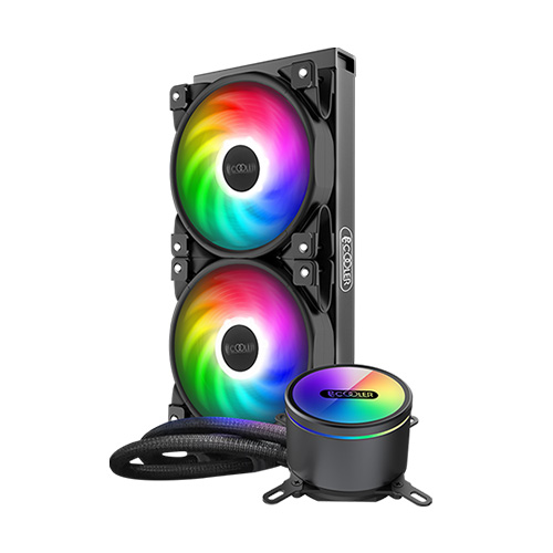 PCcooler GI-CX240 ARGB 240mm AIO CPU Liquid Cooler