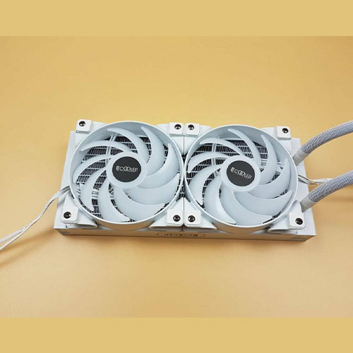 PCcooler GI-CX240 ARGB 240mm AIO CPU Liquid Cooler (White)