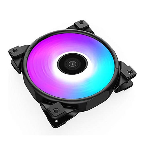 PCCOOLER Halo 3-in-1 FGRB Kit, 120mm 4Pin PWM Case Fan